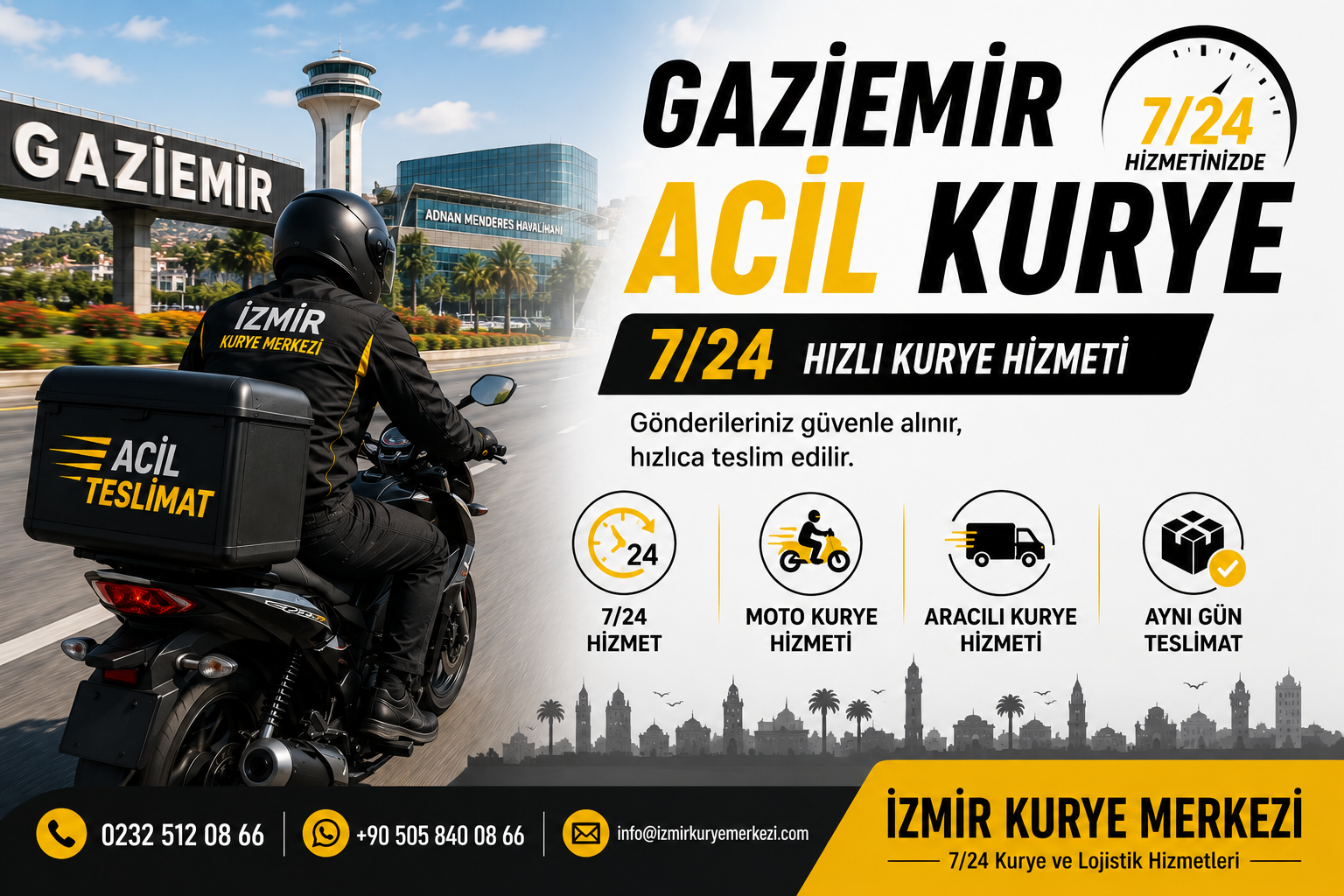 Mimarsinan Mahallesi Kurye | Gaziemir Kurye Hizmeti