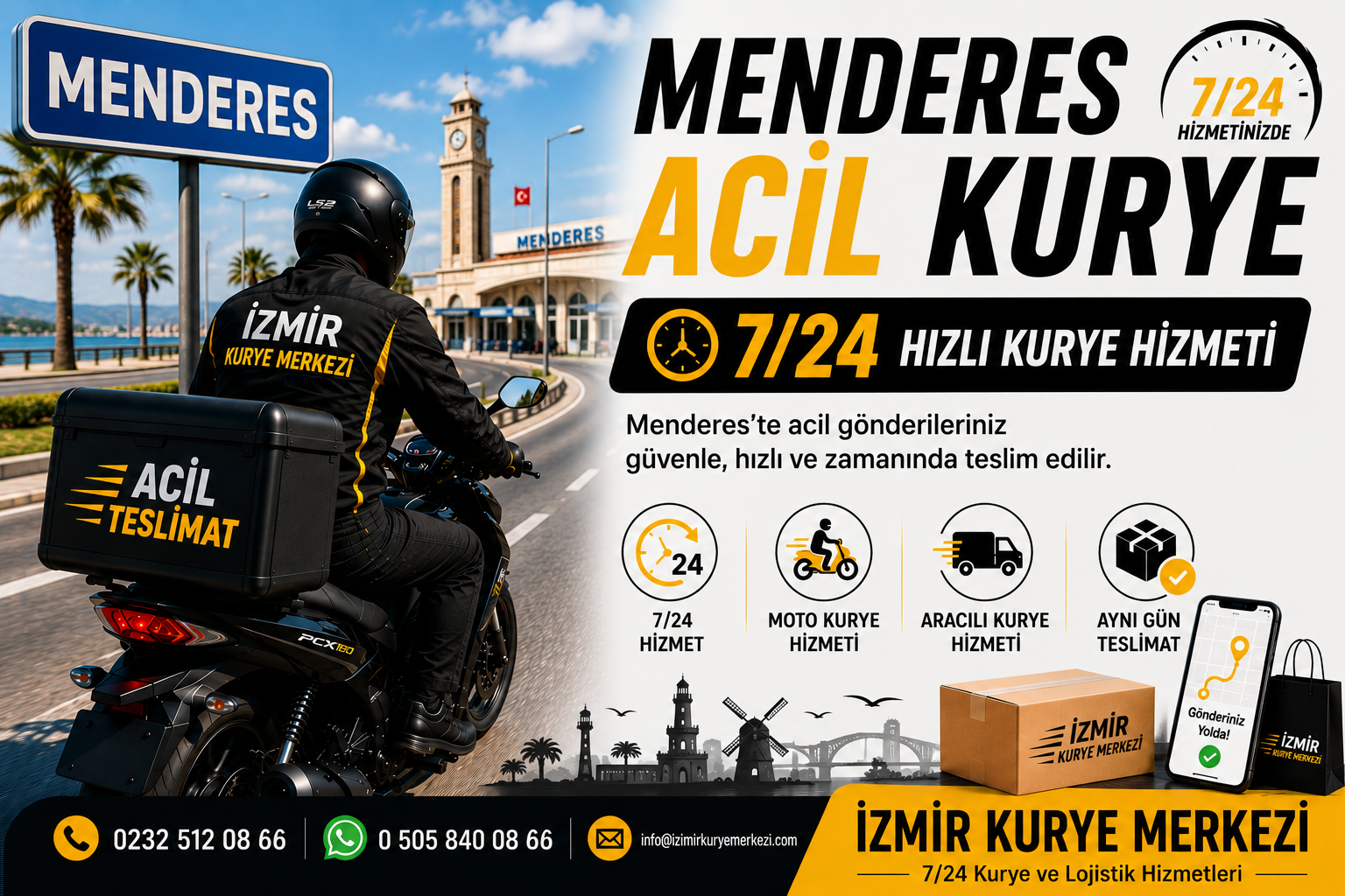 Tömbek Mahallesi Kurye | Menderes Kurye Hizmeti