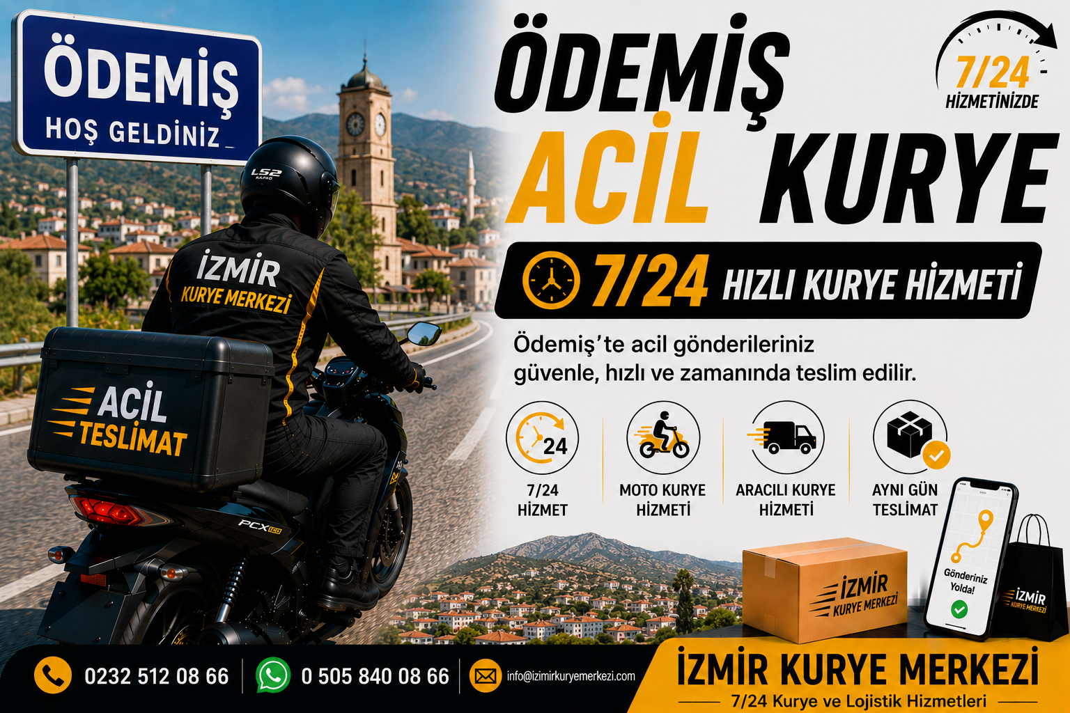 İsabeyli Mahallesi Kurye | Ödemiş Kurye Hizmeti